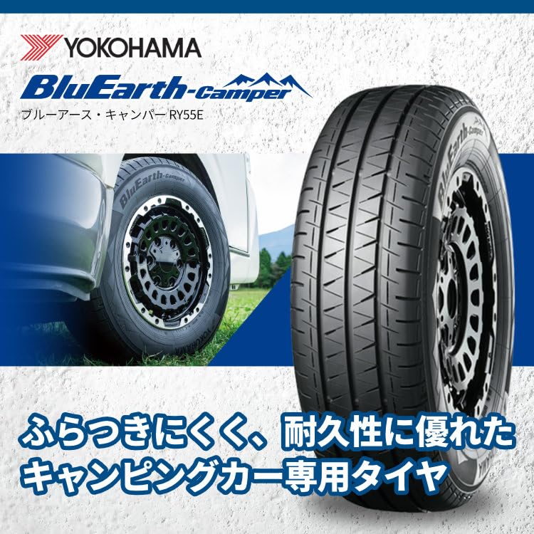 Amazon.co.jp: YOKOHAMA BluEarth-Camper RY55E 215/70R15 109/107R